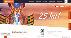 Desktop Screenshot of klaretyni.pl
